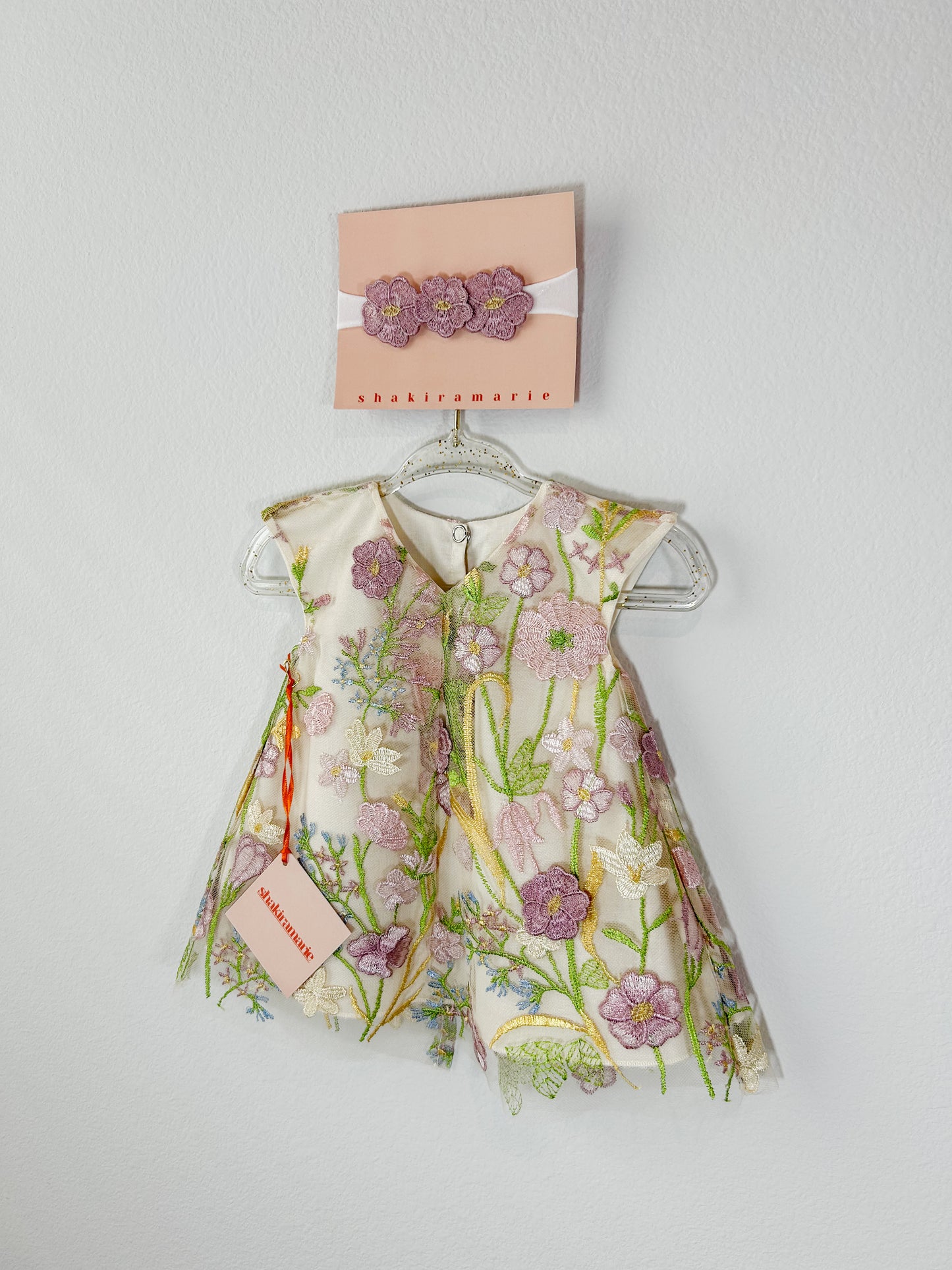 BLOOM NEWBORN DRESS