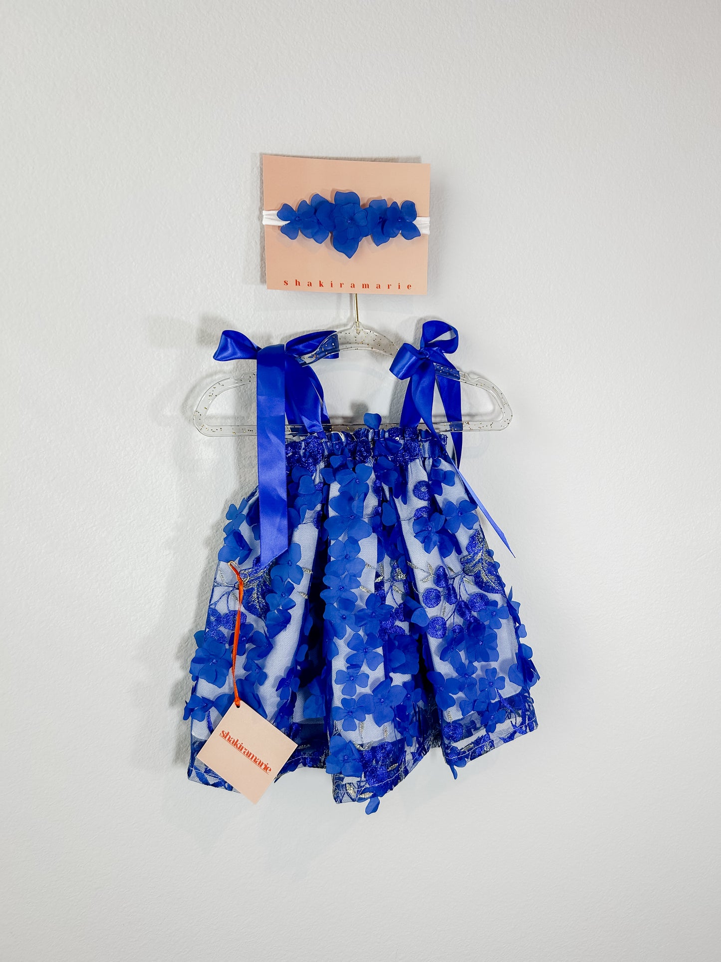 ROYAL NEWBORN DRESS