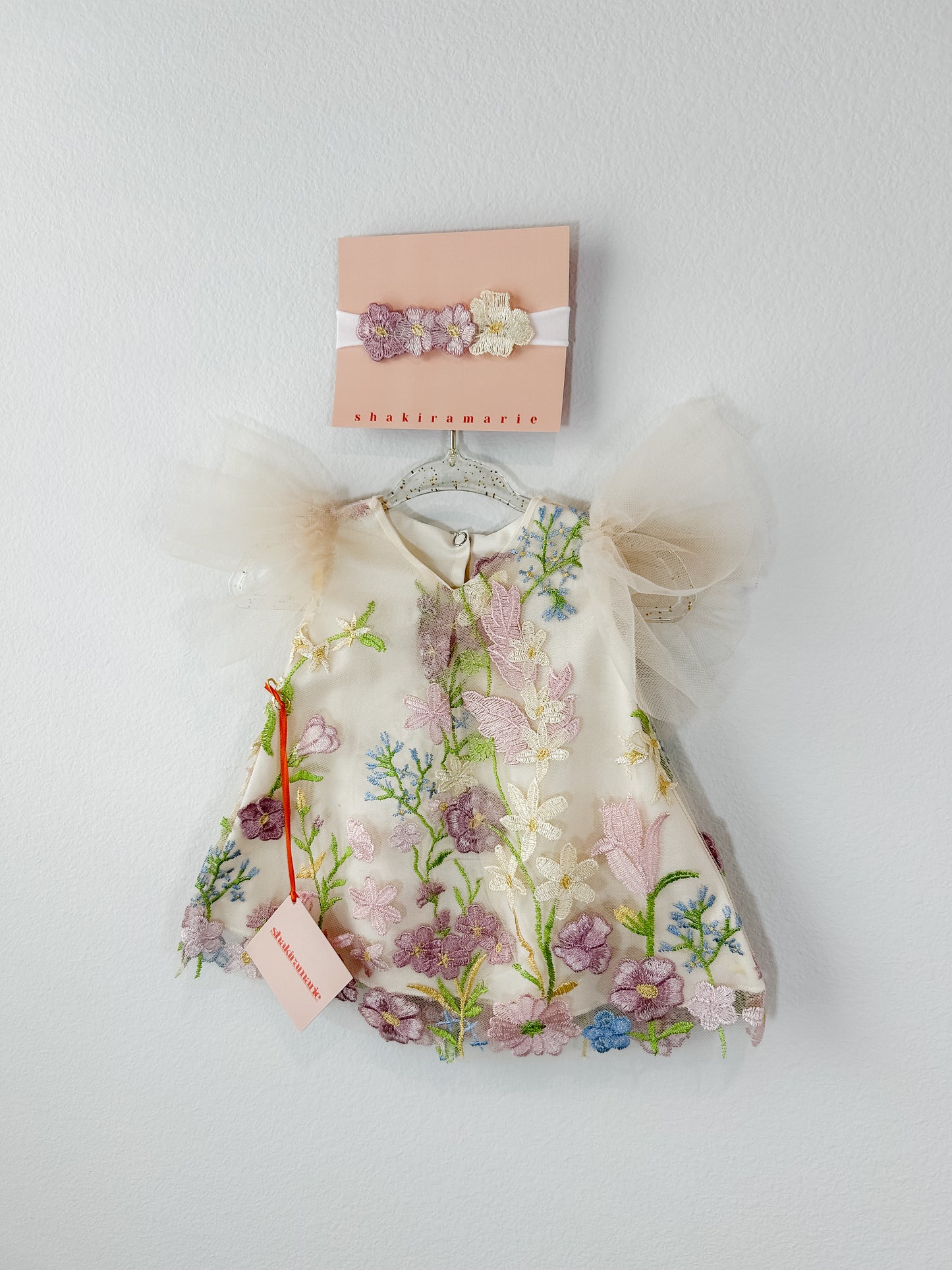 BLOOM NEWBORN DRESS