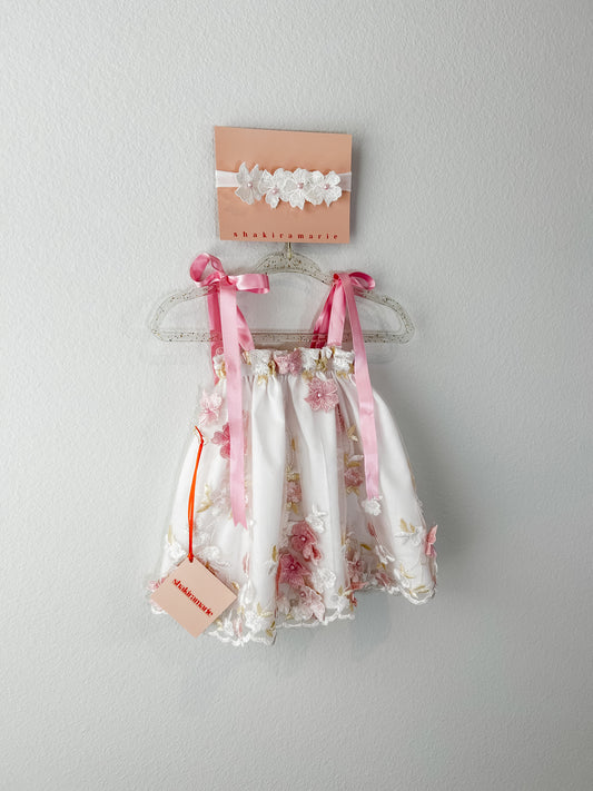 AMIRA NEWBORN DRESS