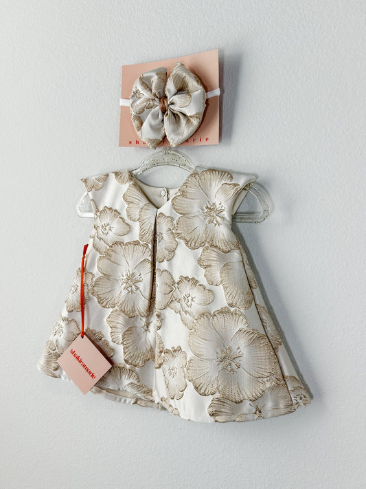 FIORA NEWBORN DRESS