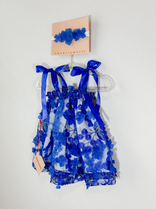 ROYAL NEWBORN DRESS