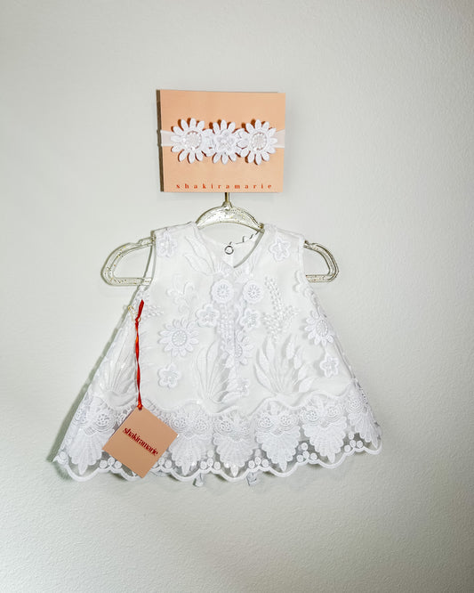 MAYDE NEWBORN DRESS