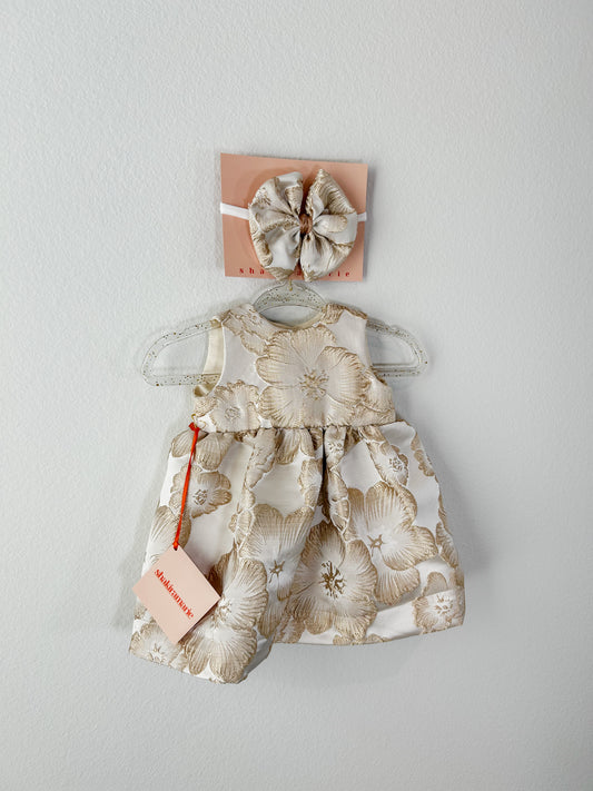 FIORA NEWBORN DRESS