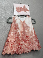 Load image into Gallery viewer, CORAL NEWBORN DRESS
