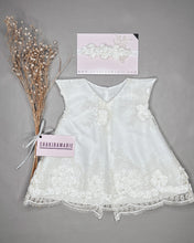 Load image into Gallery viewer, IVORY NEWBORN DRESS

