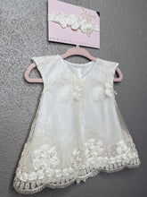 Load image into Gallery viewer, IVORY NEWBORN DRESS
